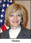 Janet Haase has been selected as the agency&#39;s chief information officer (CIO). She had served as acting CIO since 2006. Sallie Cauthers, former marketing ... - ECN0707_Haase