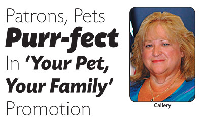 Patrons, Pets Purr-fect In 'Your Pet, Your Family'