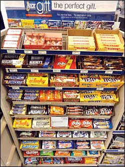 Candy assortment at NAS Oceana, Va.